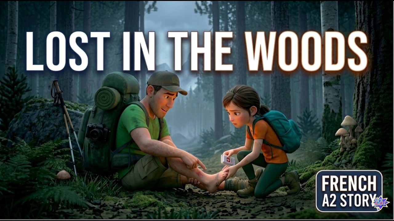 Learn French Through Story 🇫🇷 | Lost in the Woods (Beginner A1&ndash;A2)