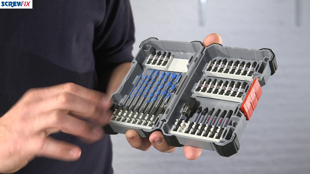 Bosch Hex Shank Drill & Screwdriver Bit Set | Screwfix