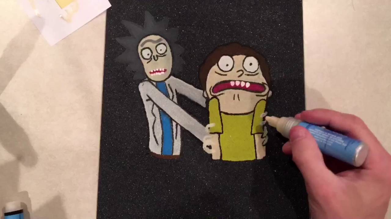 Rick and Morty Griptape Art!