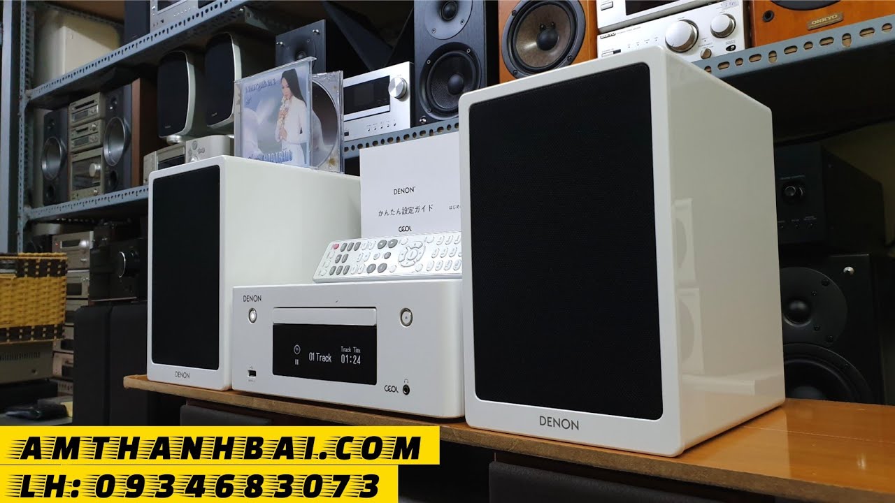Dàn mini Nhật DENON N9 CEOL siêu phẩm thời đại 4.0 - Yến Âm Thanh Bãi - Đĩa CD Tái Bản - 0934683073