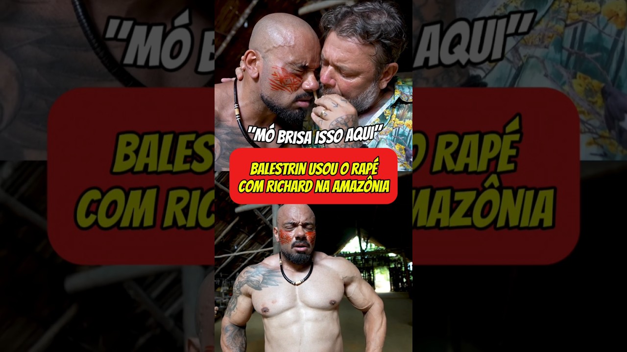 Balestrin testou o Rap&eacute; da Amaz&ocirc;nia com o Richard.#juliobalestrin #richardrasmussem