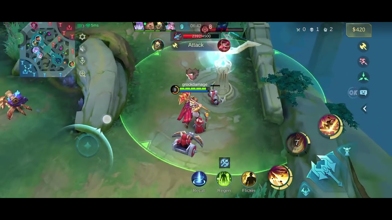 Away nang dalawang damager di NILA alam damage din Pala Ako haha. #mobilelegends #mlbb #ml 