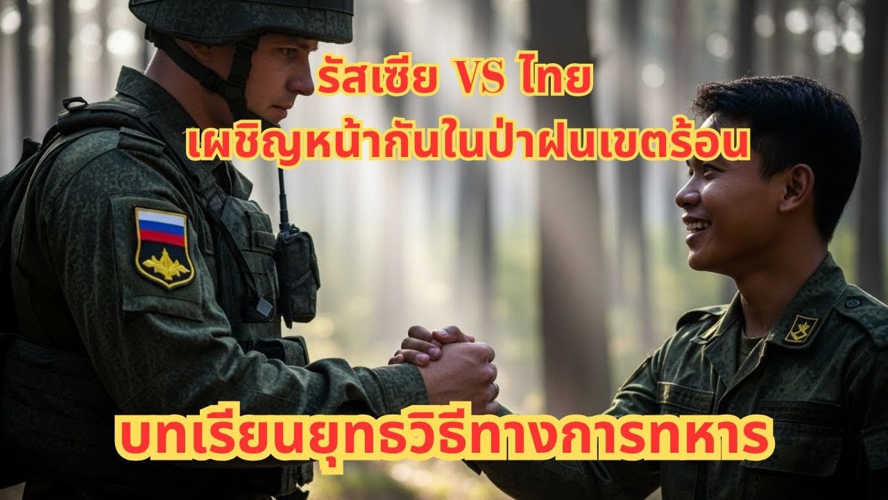 หน่วยรบพิเศษรัสเซียเล่าประสบการณ์ปะทะกับทหารหน่วยรบพิเศษของไทย - บทเรียนยุทธวิธีทางการทหาร