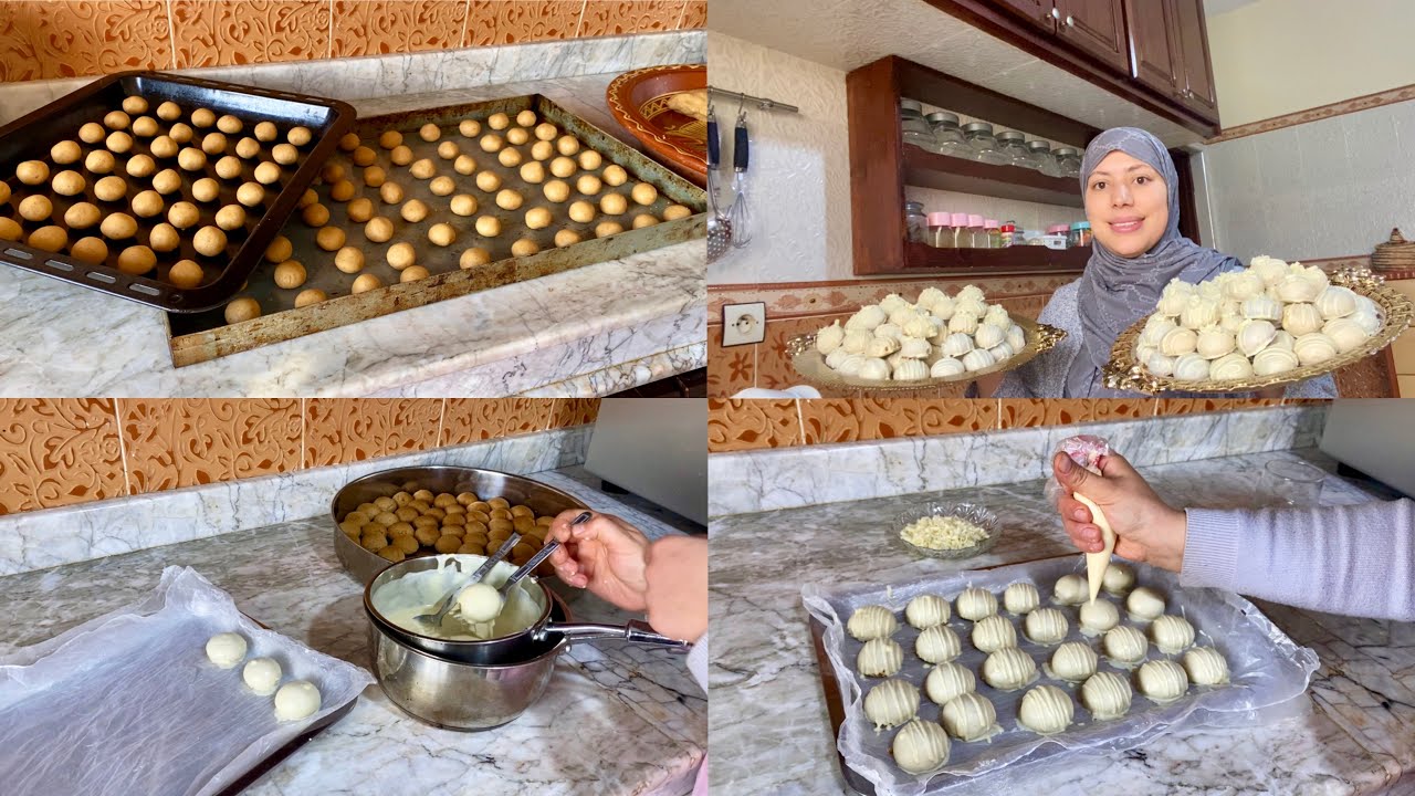 هالحلوة لتوجدي للعيد👌🏻فوق من 130 حبة بلا بيض وبلا تمارة كدوب فالفم وكتوجد بسرعة🥰