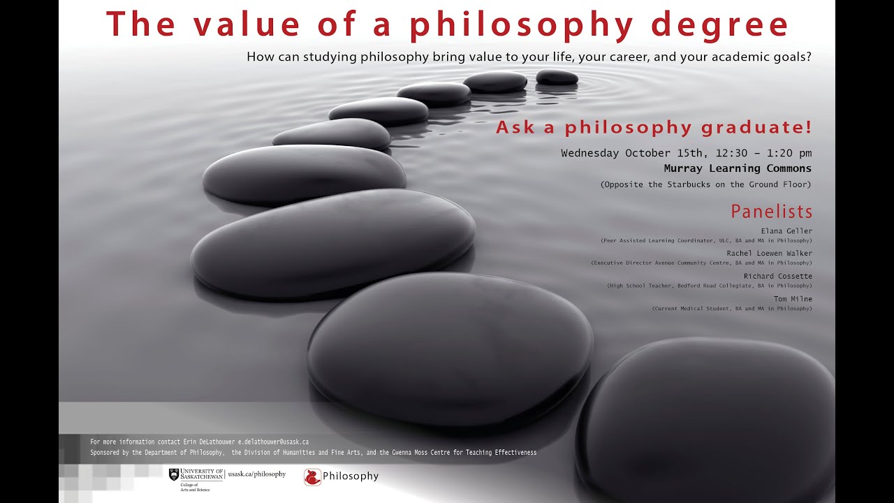 Value of a Philosophy Degree part 1