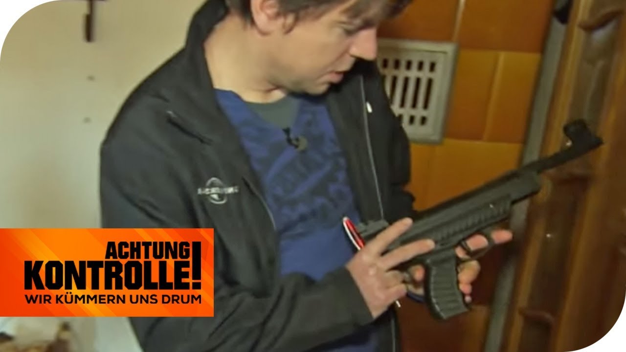 1200€ Schulden: Kann der Gerichtsvollzieher die Waffe pfänden? | Achtung Kontrolle | kabel eins