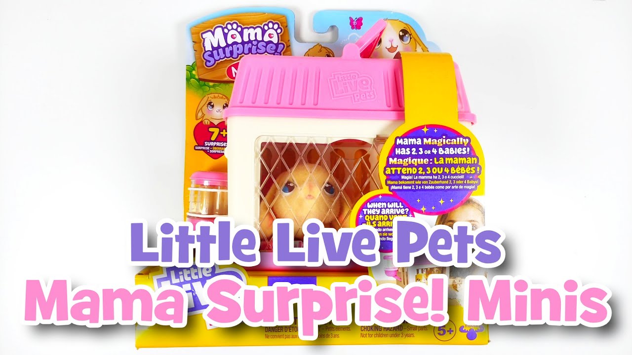Little Live Pets Mama Surprise Minis Lil' Bunny | UNBOXING