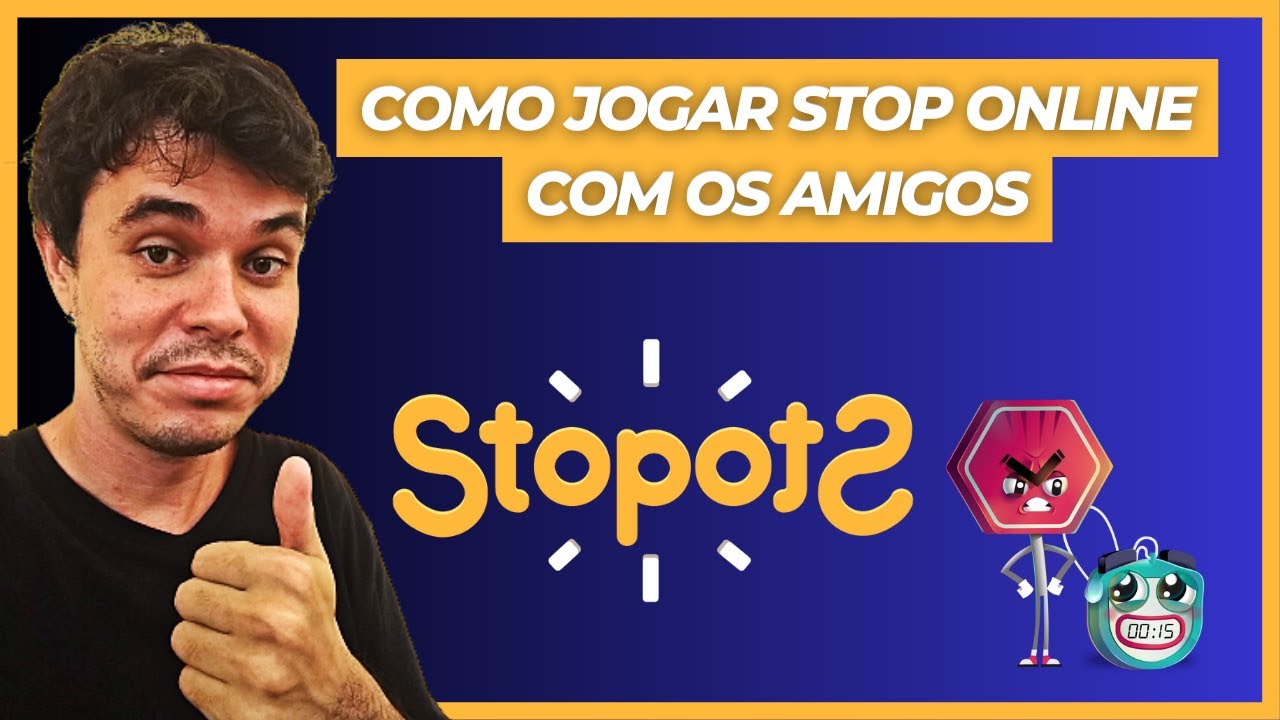 COMO JOGAR STOP (ADEDONHA) ONLINE COM AMIGOS