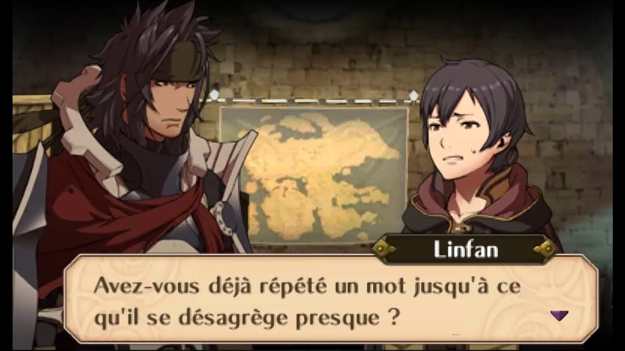 Fire Emblem Awakening - soutien Priam/Linfan (M) (fr)