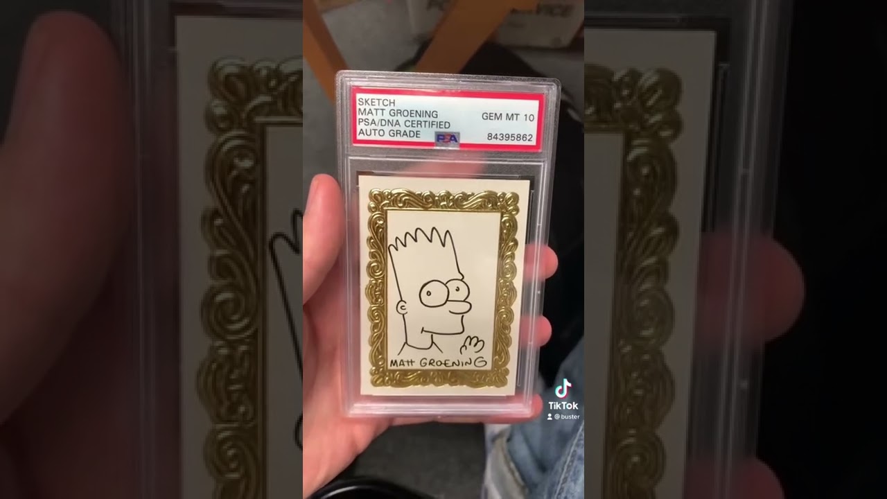 $20,000 Bart Simpson Redemption Card!!! #shorts