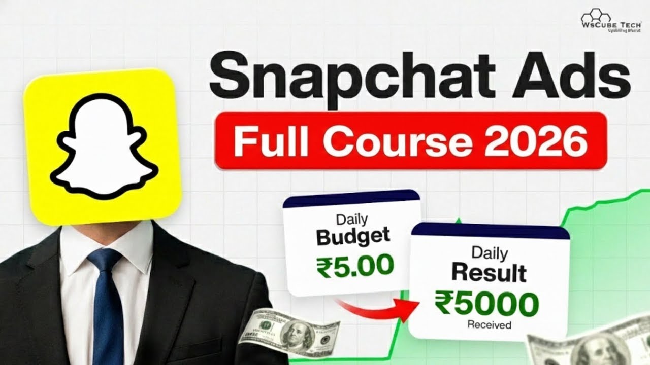 Snapchat Ads Crash Course 2026: Free Beginner&rsquo;s Guide!