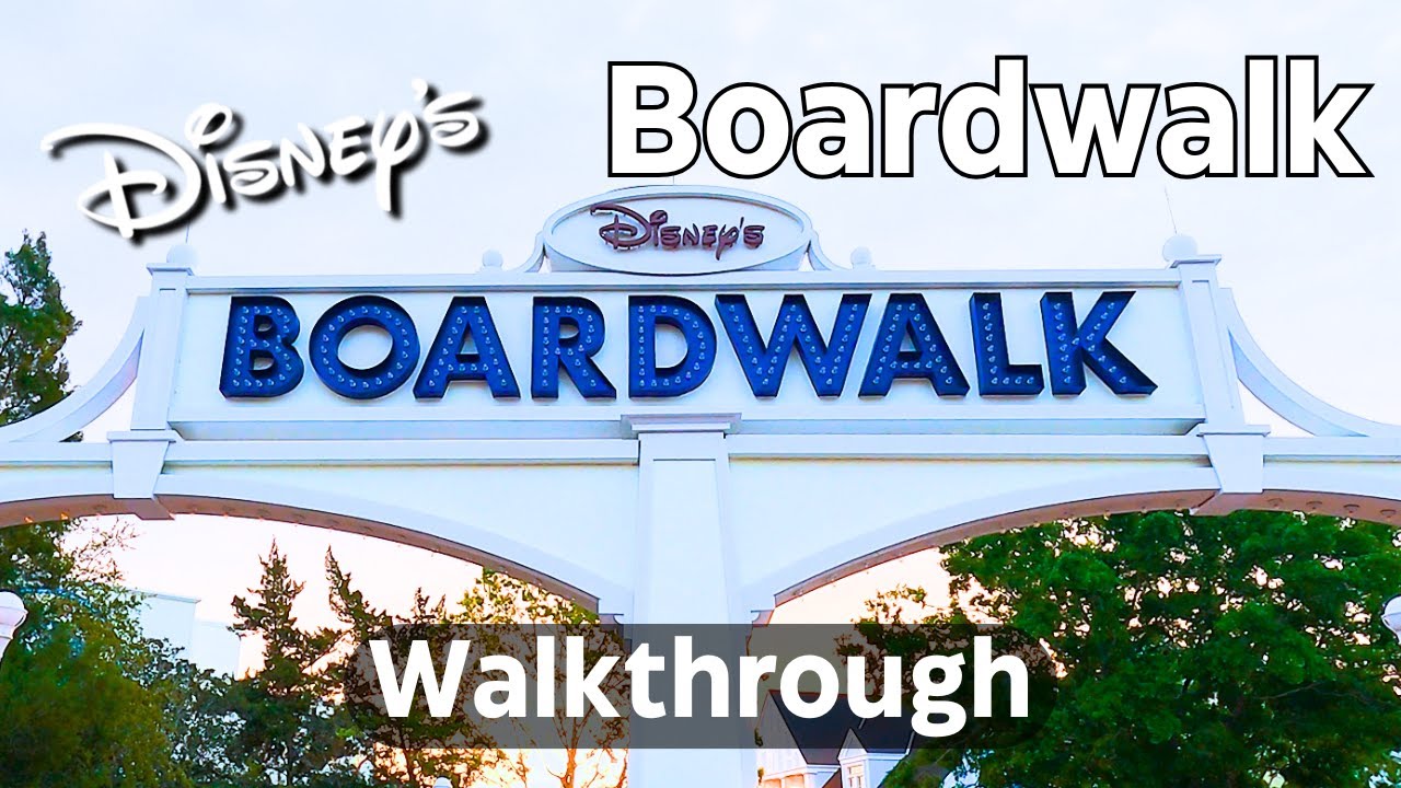 Disney&rsquo;s BoardWalk Inn Walkthrough (2025) | Whimsical Tour with Boardwalk Style Music