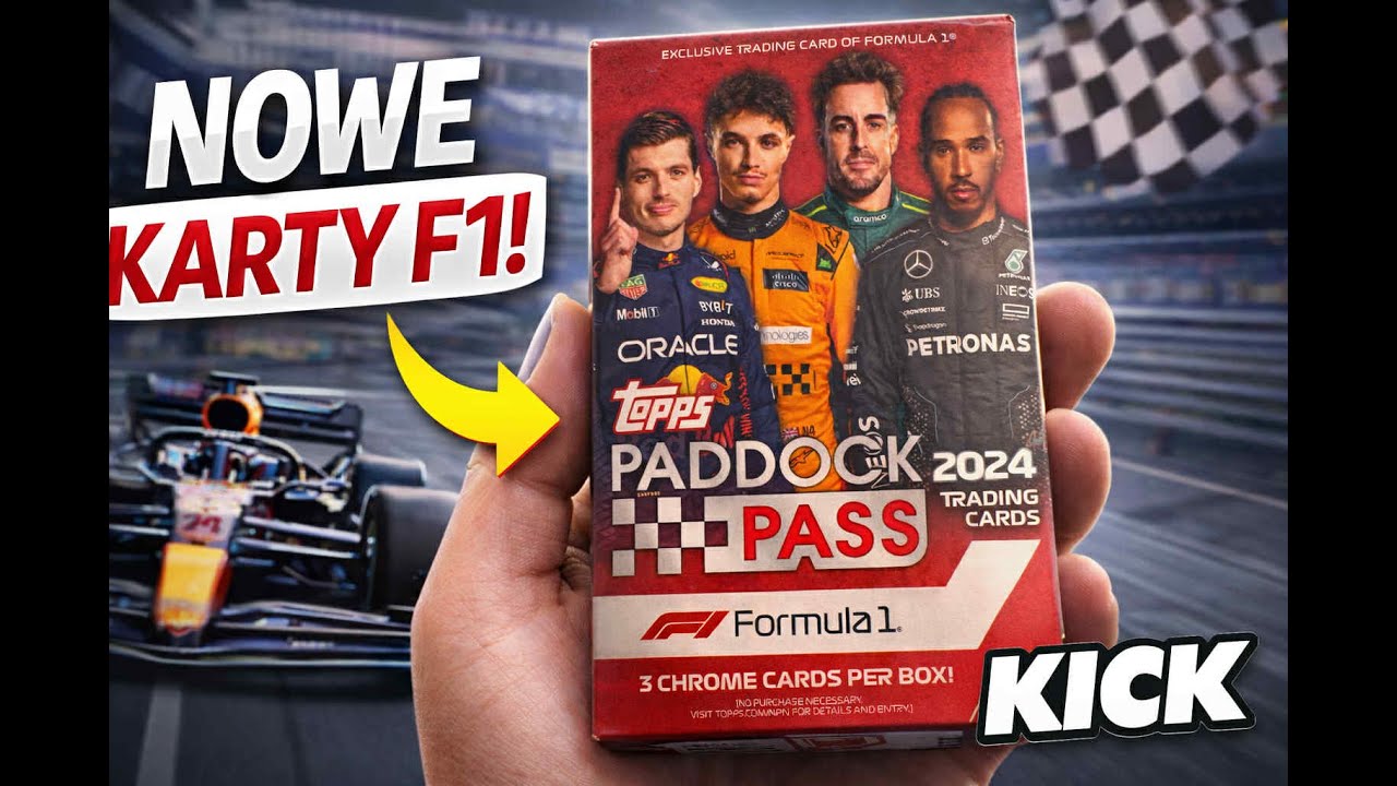 Rozpoczęcie przygody z kartami 2024 Topps Formula 1