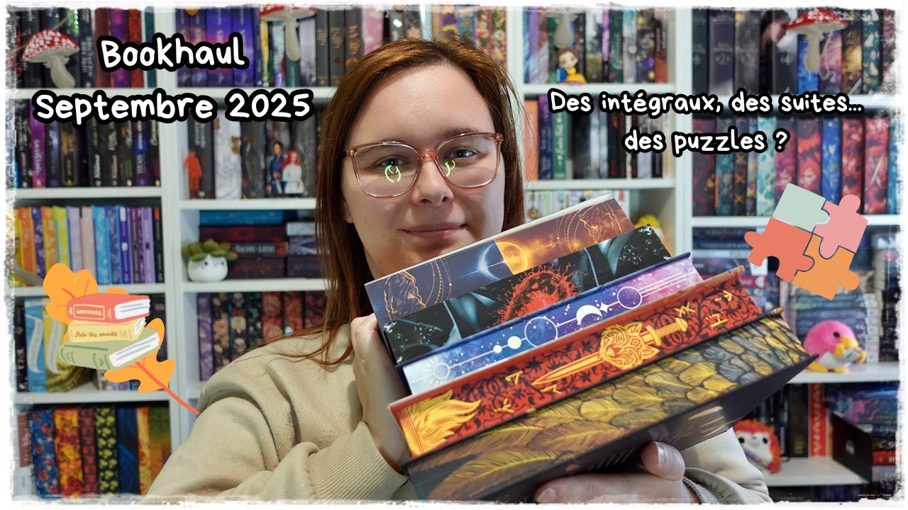 [HAUL] Septembre 2025 | Des livres ... et des puzzles !