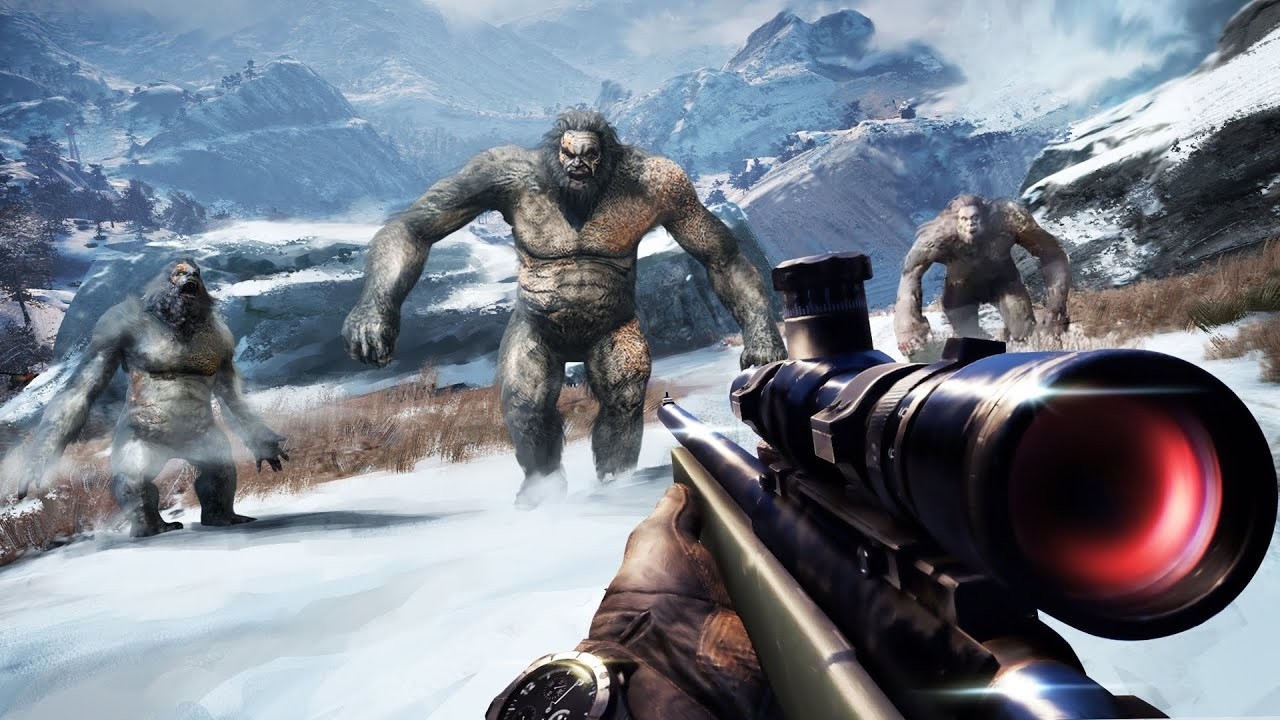 Running Away From The Yeti in Far Cry 4 - Out of The Frying Pan Mission
