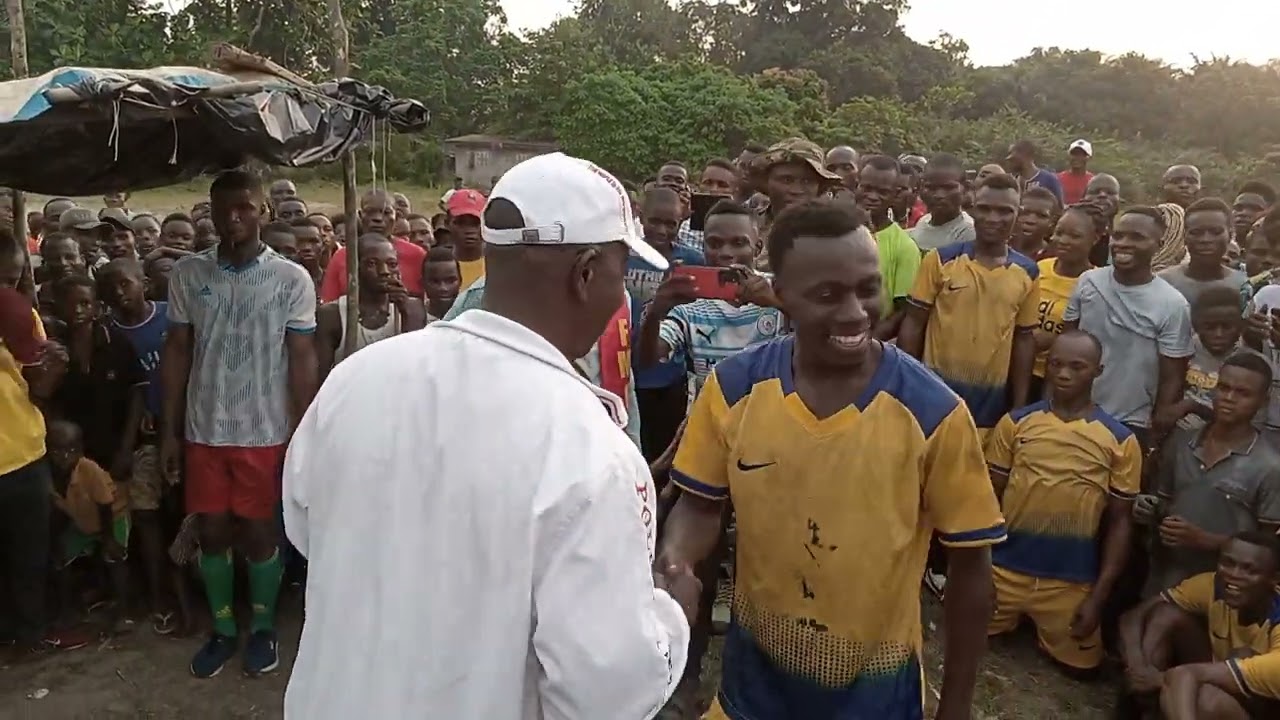 1 ère édition du tournoi inter villages  ZACHARIE MOKEMO à Loukolela part 2