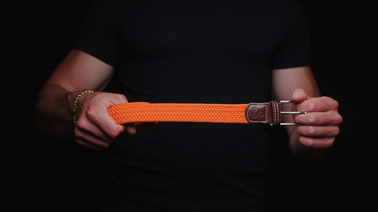 The Woven Belt Made from 7 Recycled Plastic Bottles by Swole Panda