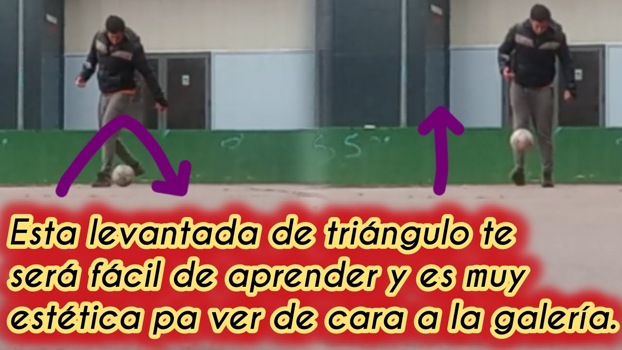 LEVANTADA de TRIANGULO FUTBOLISTICA tutorial | RFUTC