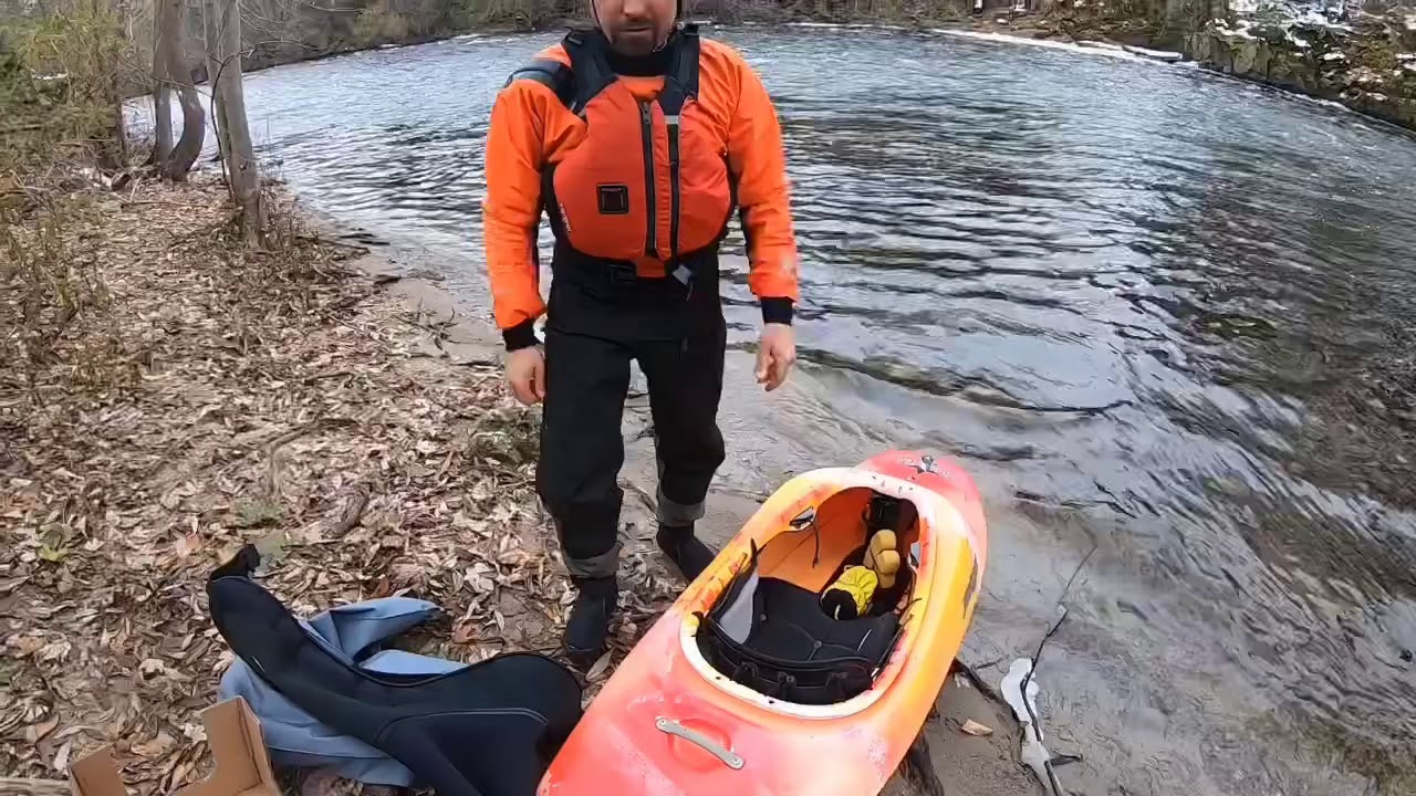 Whitewater kayak outfitting