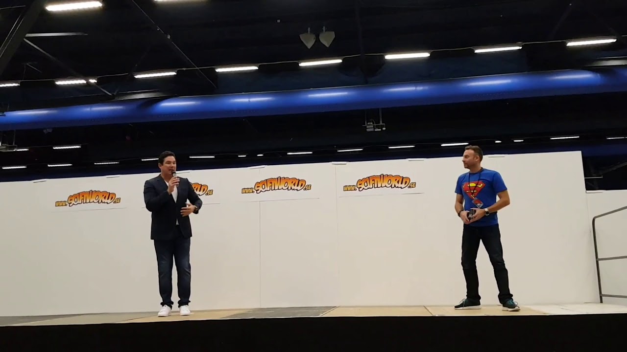 Dean Cain at Scifiworld 2017 - part 3