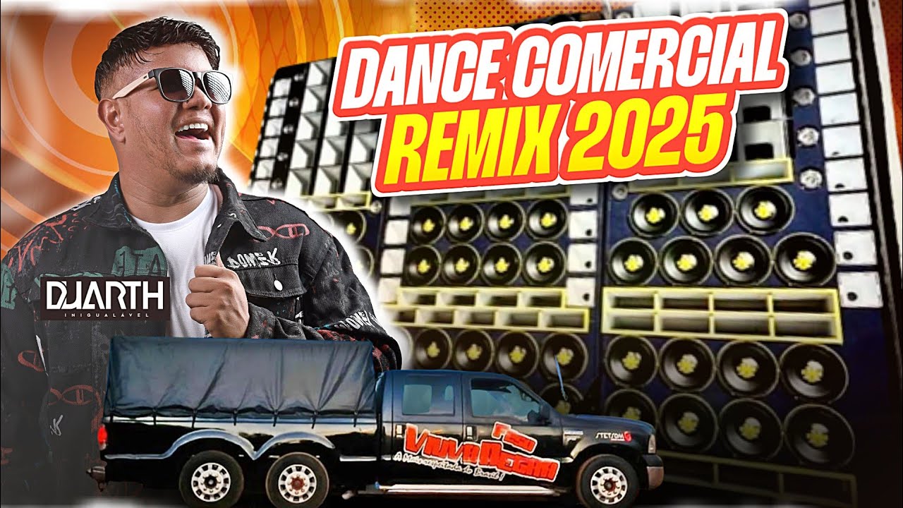DANCE COMERCIAL REMIX 2025 - DJ DUARTH INIGUALÁVEL 🇧🇷🎤 AO VIVO E BEM MELHOR