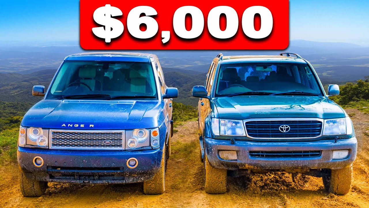 Toyota Land Cruiser vs Range Rover: ¡CARRERA OFF-ROAD!