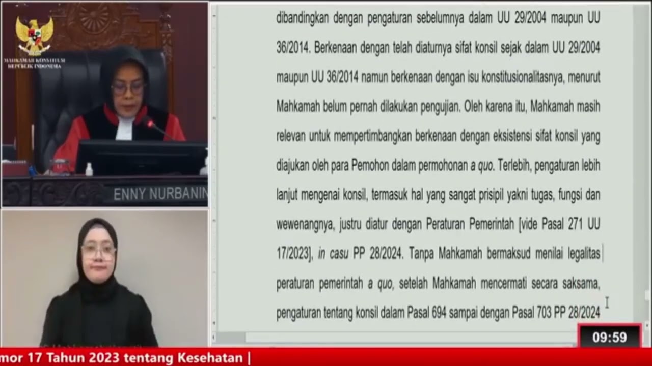 @KangHadiConscience Putusan Uji Materil No 182/PUU-XXII/2024 UU 17/2023. JUMAT 30.01.2026