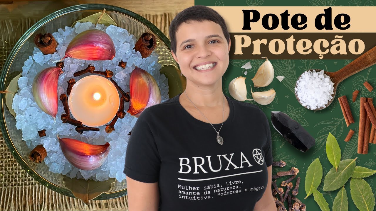 Como montar um Pote de Proteção e Purificação Energética  - Bruxaria e Magia Natural