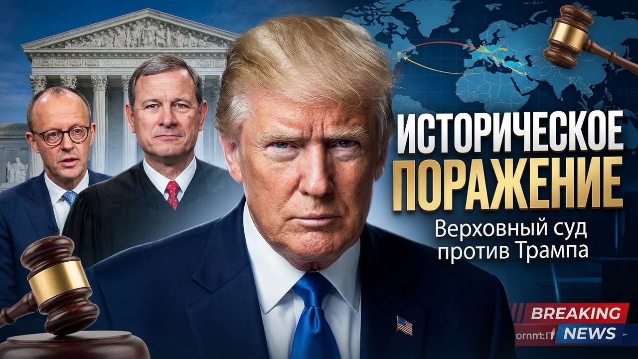 Историческое поражение Трампа.  22.02.2026