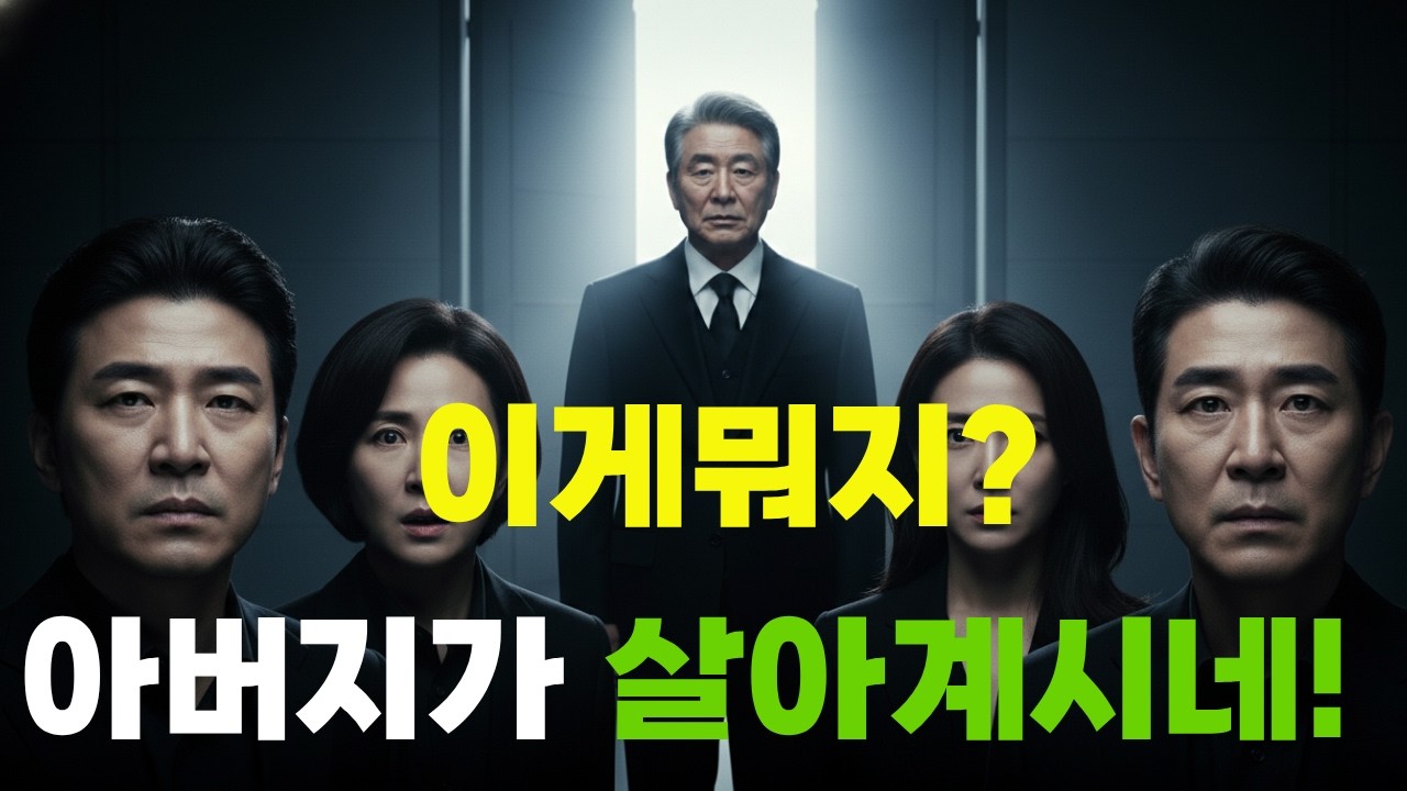 아버지의 장례식 날, 아버지가 걸어 들어왔다.