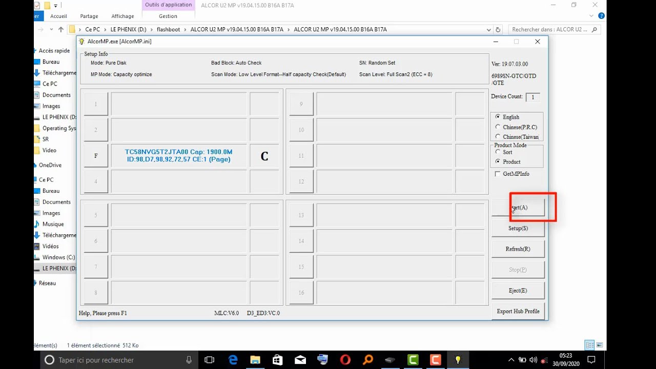 [TUTO]COMMENT REPARER UNE CLE USB ENDOMMAGE, Raw, SANS PARTITION, 0 BITE, formater  clé usb gatter