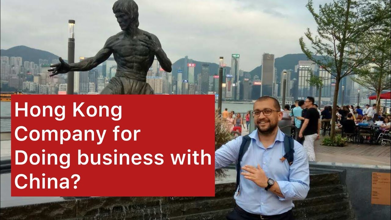 Why is it important to register a company in Hong Kong for doing business with China?