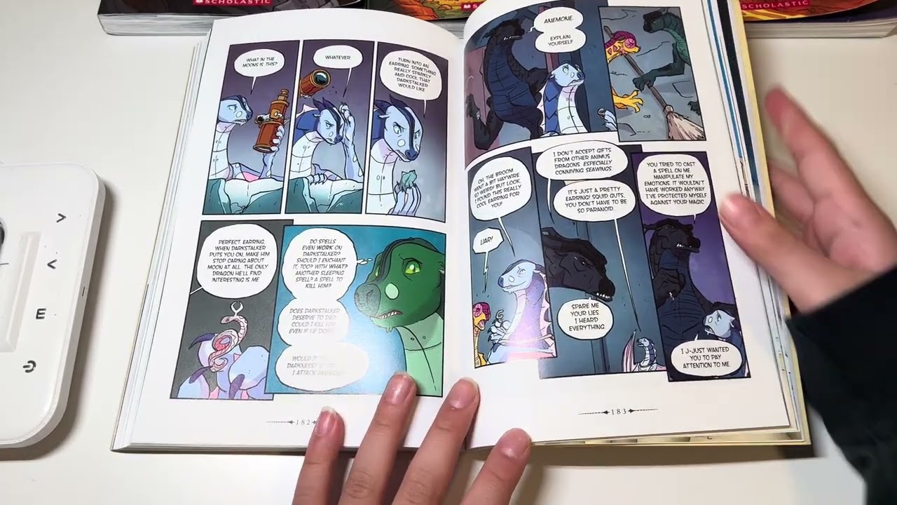 Wings of fire book 9 graphic novel part 5