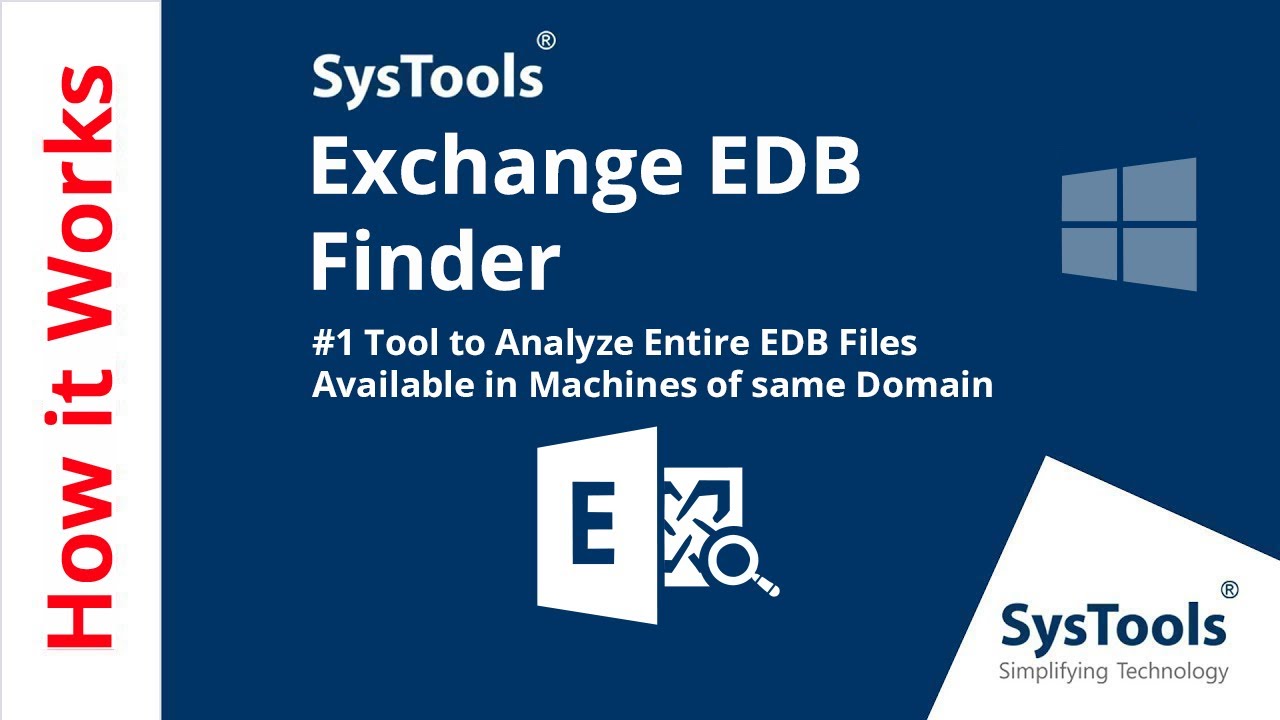 EDB Finder - A Tool to Find Microsoft Exchange EDB Files Across Local Network
