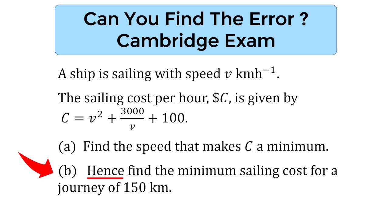 Cambridge не признает, что их ответ неверен