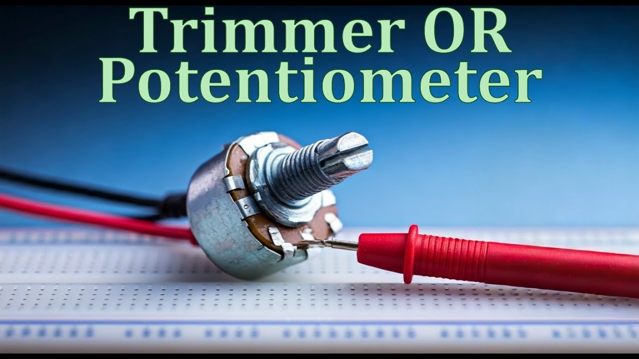 How to Test Trimmer OR Potentiometer