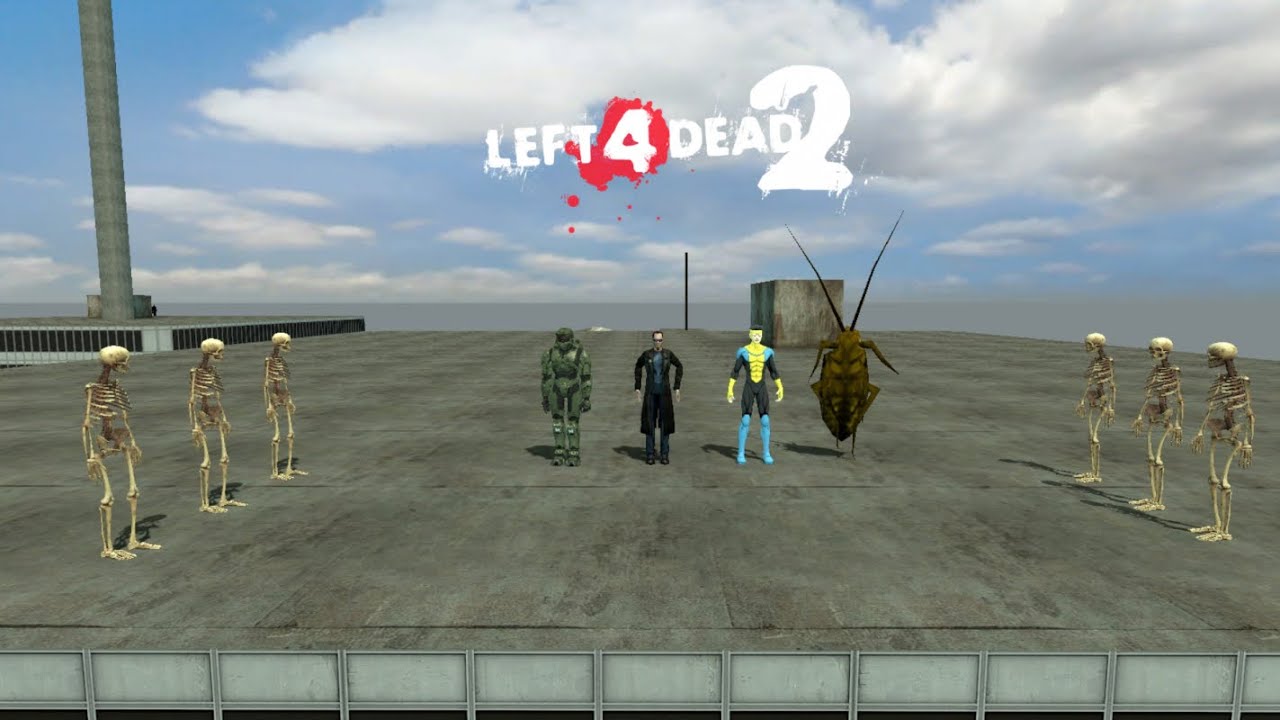 Four idiots try to Survive a Skeleton Apocalypse - Left 4 Dead 2