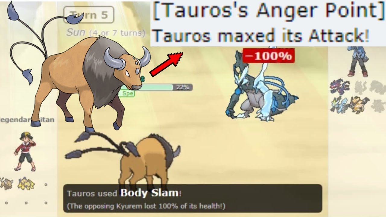 anger point Tauros is ubers tiers biggest weakness