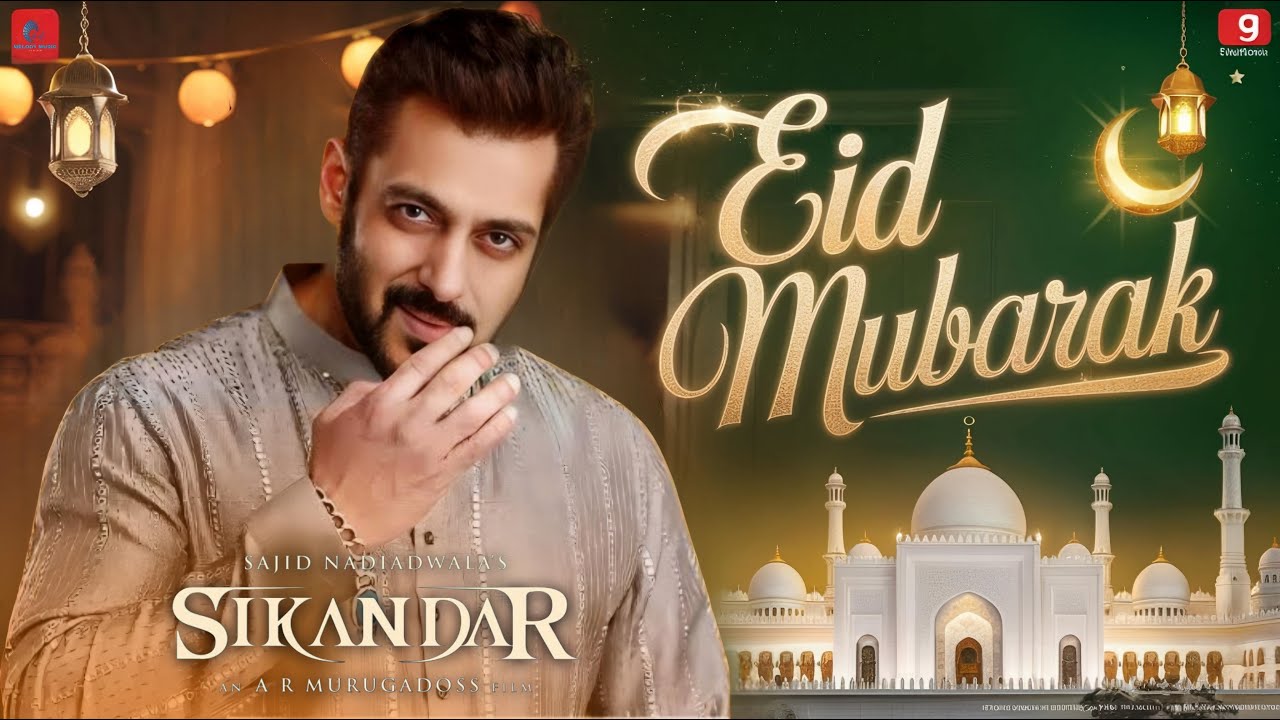 Eid Mubarak - Sikandar (Official Song) Salman Khan & Rashmika Mandanna | Eid special Song | Salman