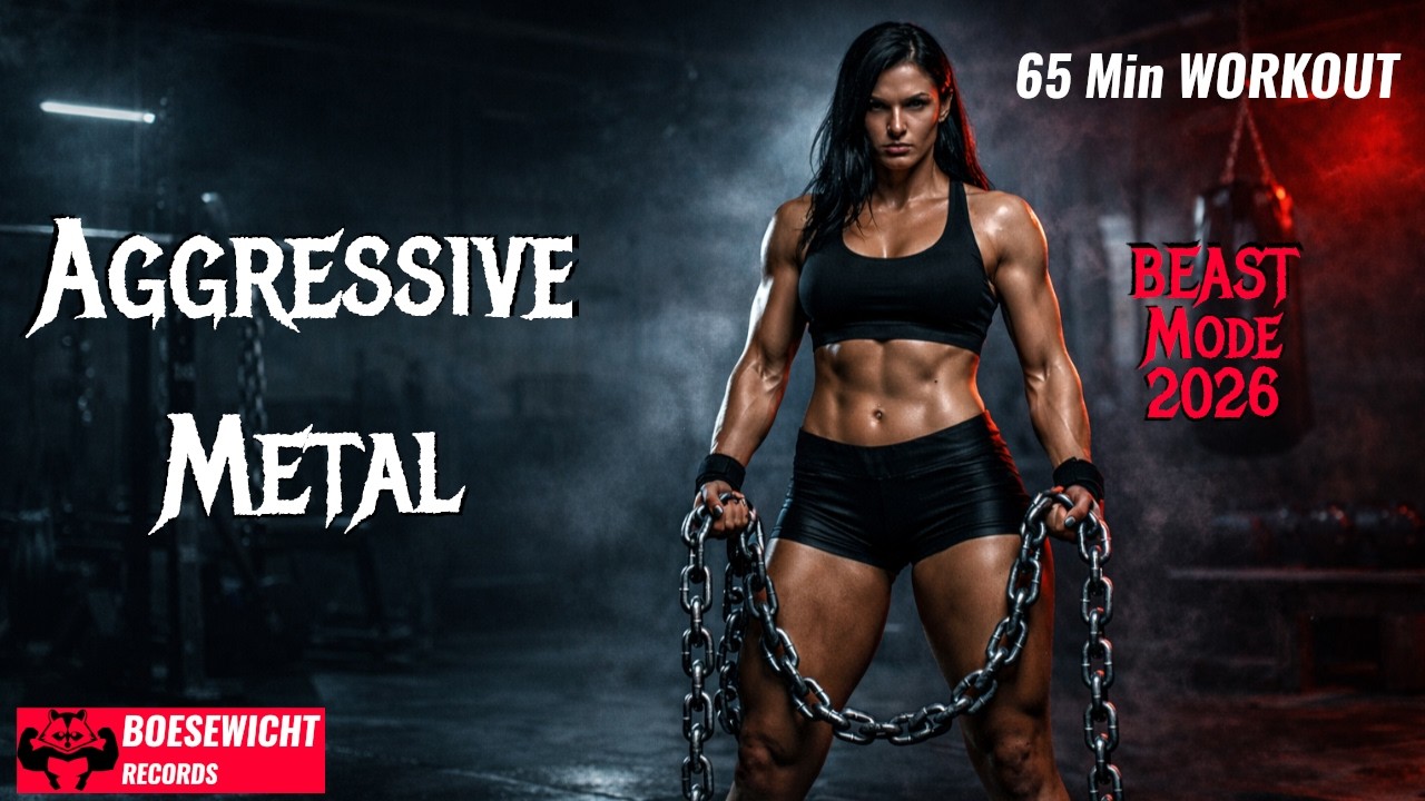 1 Hour Aggressive Metal Workout Mix 2026  💀 BEAST MODE ACTIVATED🔥 Intense Gym Motivation