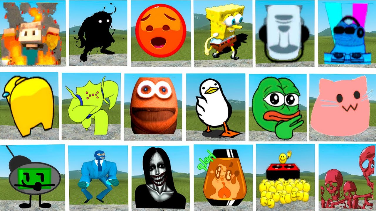 RANDOM NEXTBOTS PACK 2 \ Nextbots \ Gmod! Garry's Mod!