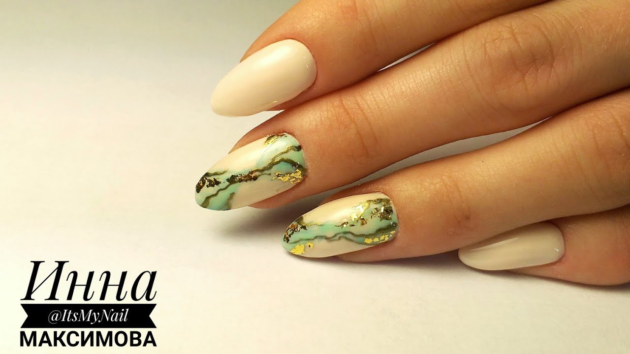 💖 КОМБИНИРОВАННЫЙ маникюр 💖 ПРОСТОЙ и ЛЕГКИЙ дизайн ногтей гель лаком NAILISS 💖