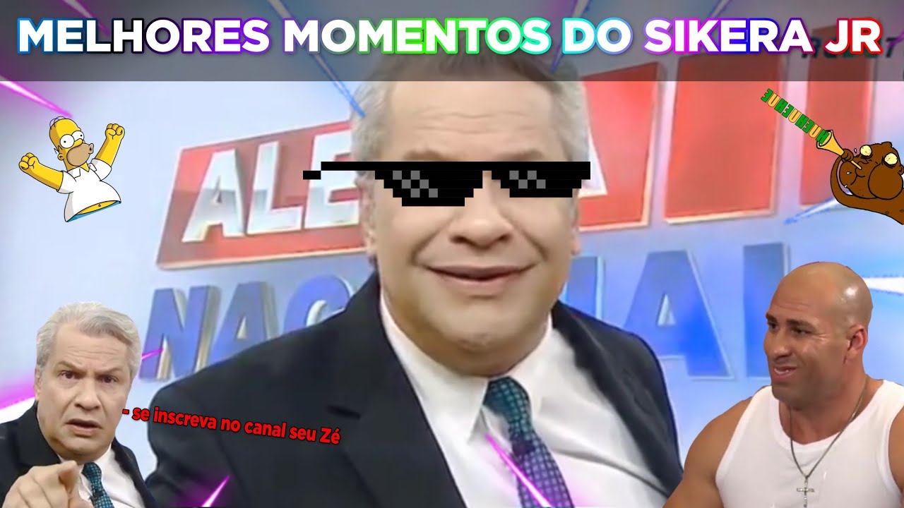 Melhores momentos do sikera jr no alerta nacional || MEMES FULEIROS