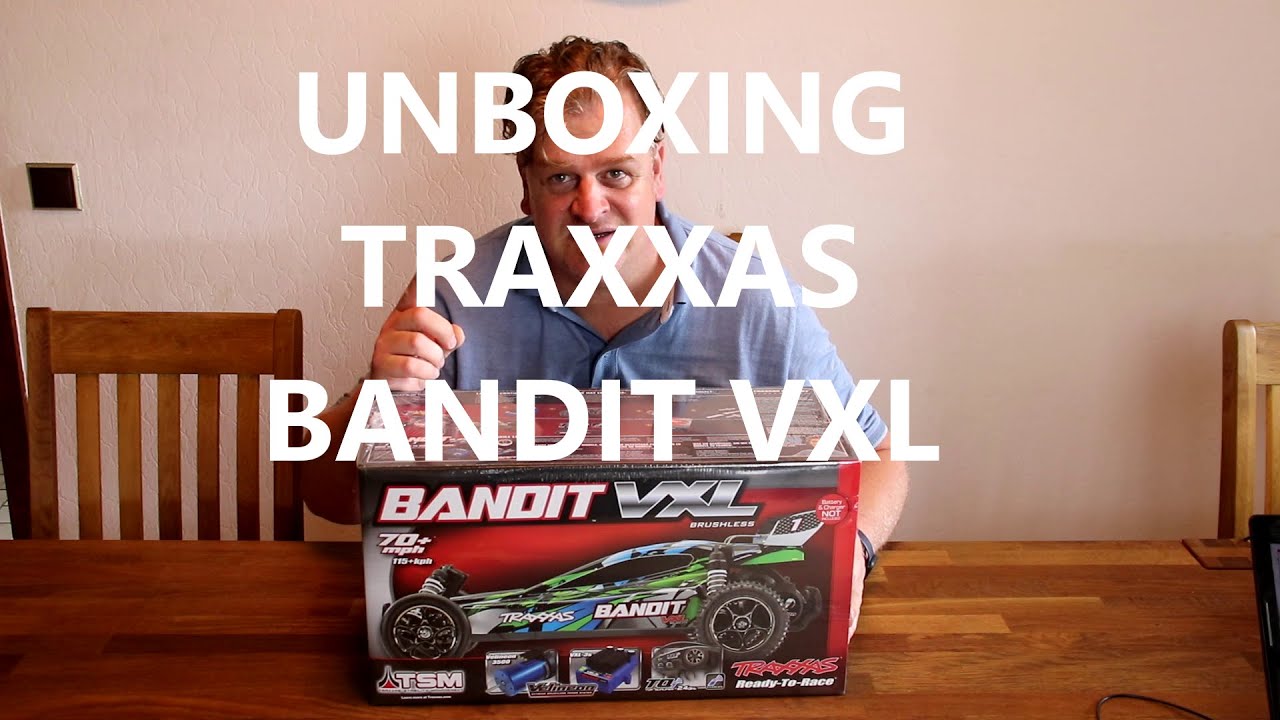 Unboxing Traxxas Bandit VXL | deutsch | Gary Rain
