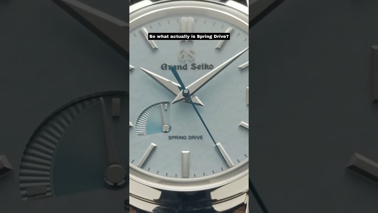 Как на самом деле работает пружинный привод Grand Seiko?