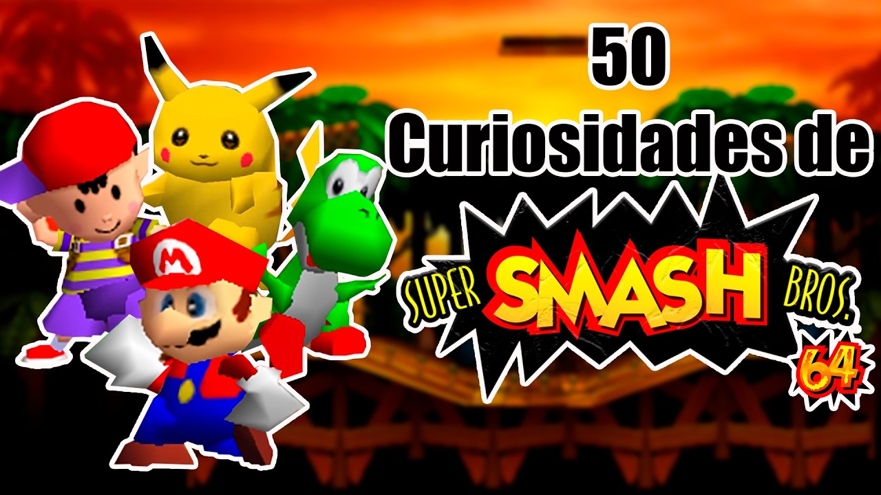 50 Curiosidades de Super Smash Bros 64