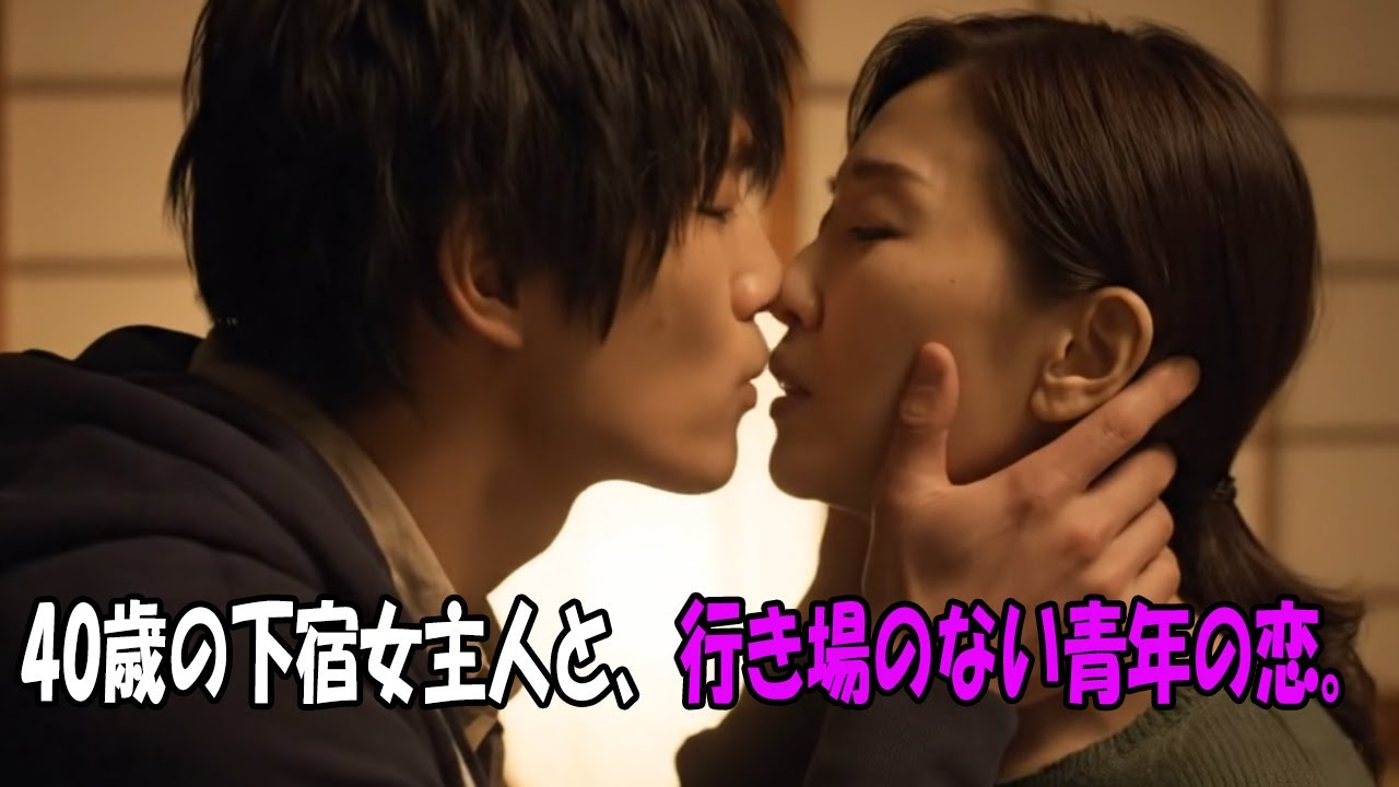 40歳の下宿女主人と、行き場のない青年の恋。#年の差恋愛 #年上女性