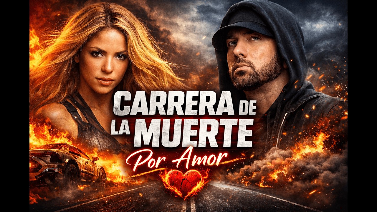 Eminem ft Shakira - Carrera De La Muerte Por Amor (Video Oficial De La Letra)