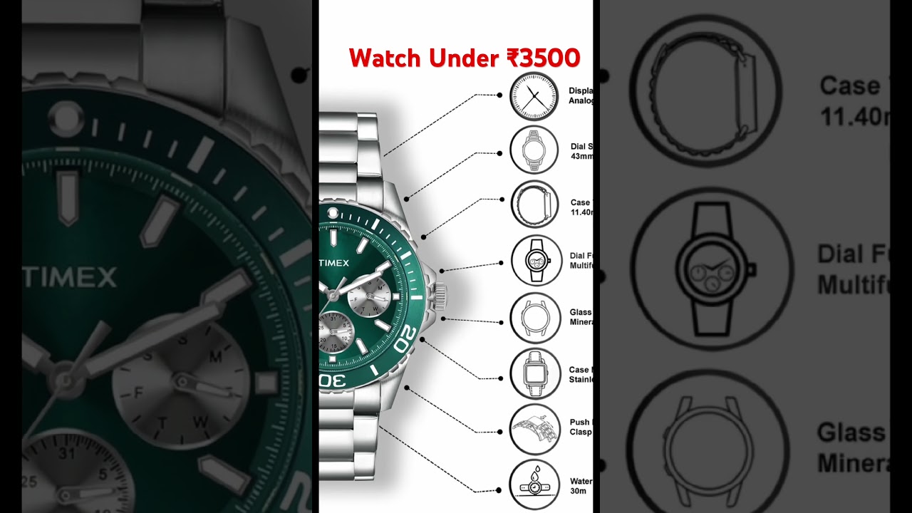 Best Timex Watch Under ₹3500 