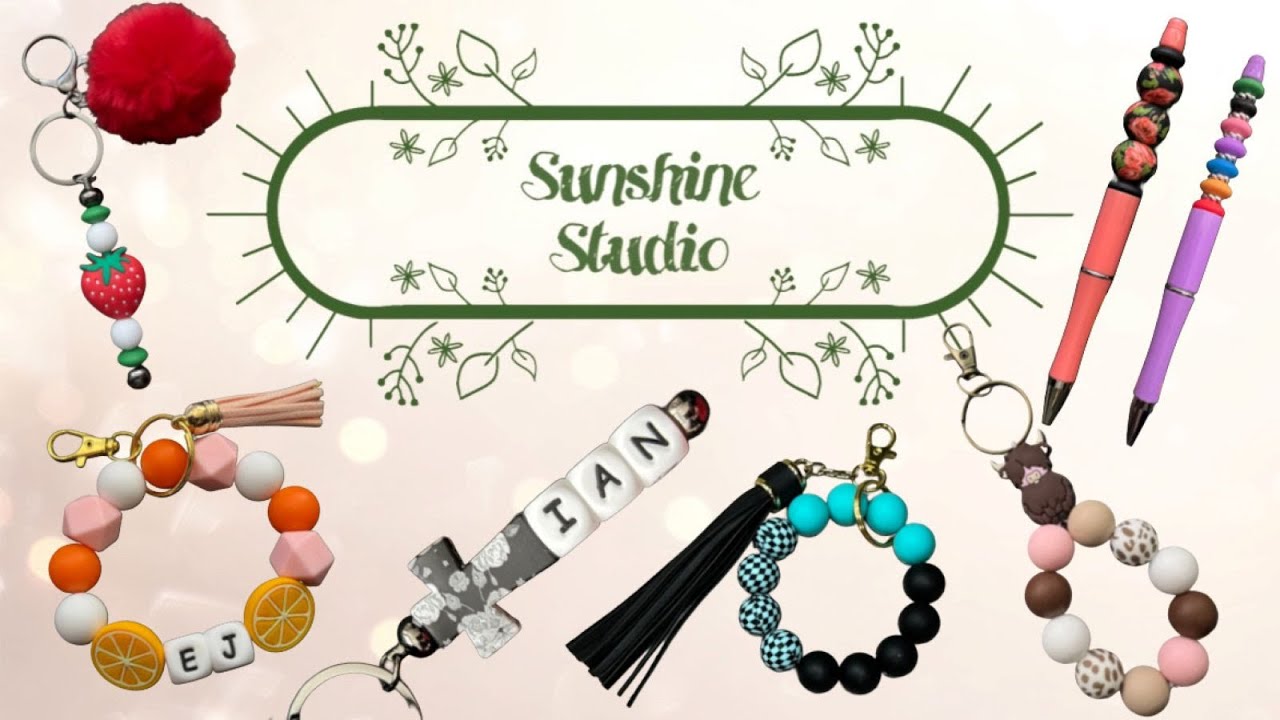 Sunshine Studio - Livestream order requests (key chains & pens)! 2.8.26